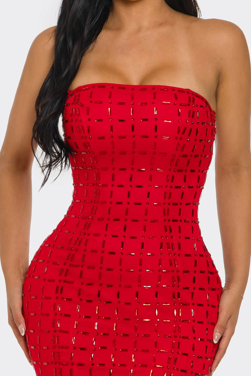 The Linda Dress | Red