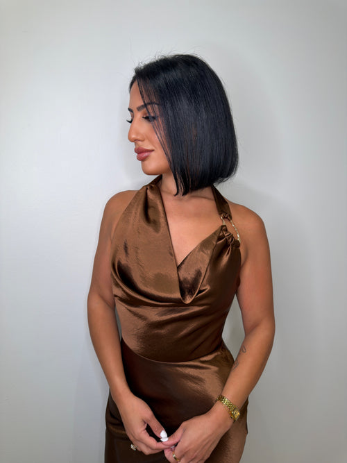 The Last Dance Dress | Brown