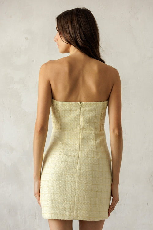 One Kiss Dress | Yellow