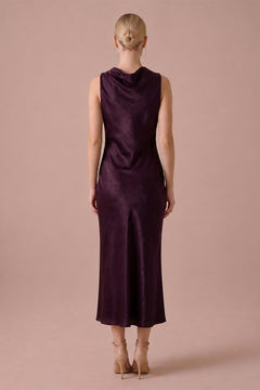 Starlight Soiree Dress | Plum