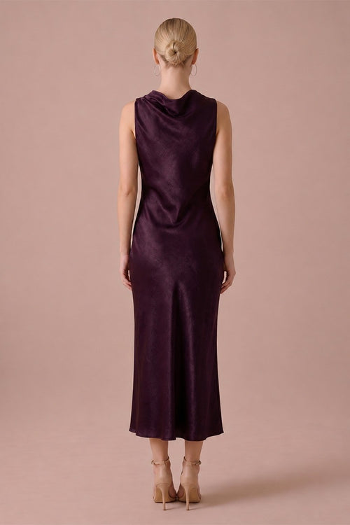 Starlight Soiree Dress | Plum