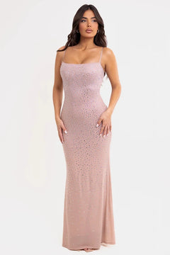The Lorine Dress | Light Mauve (FINAL SALE)