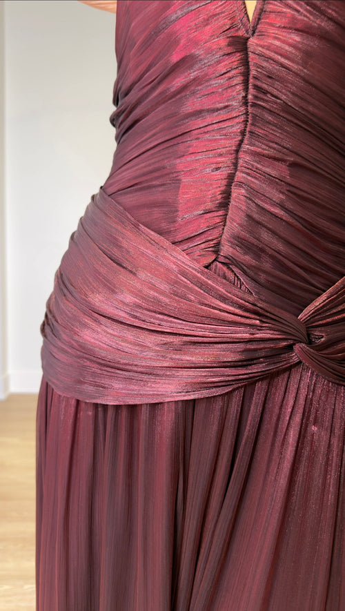 The Calista Dress | Wine
