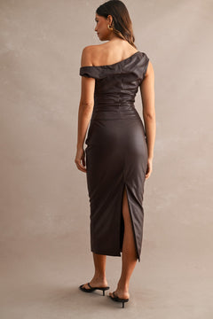 Upper East Side Dress | Brown