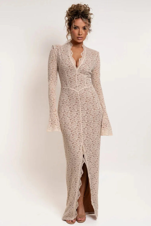 The Simone Dress | Cream/Nude (FINAL SALE)