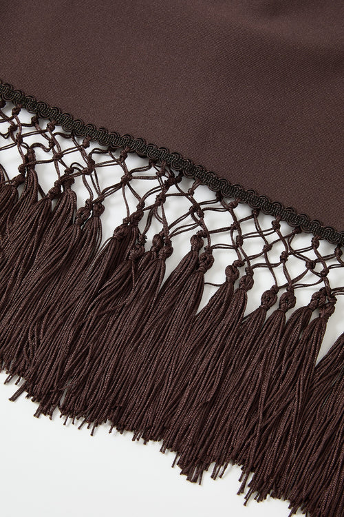 Luxe Lounge Dress | Brown