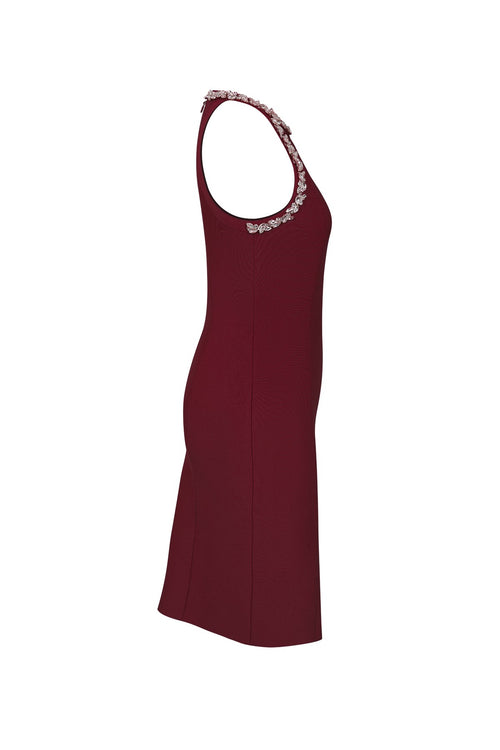 Crystal Hour Dress | Wine