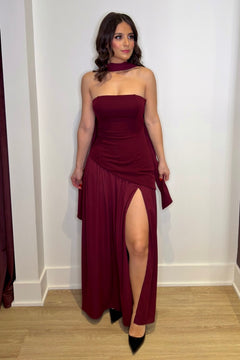 Beautiful Fantasy Dress | Wine