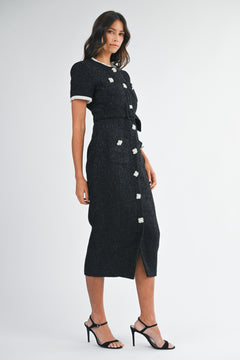 Roman Holiday Dress | Black