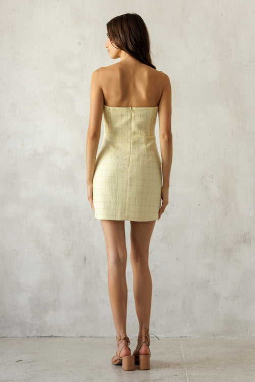 One Kiss Dress | Yellow