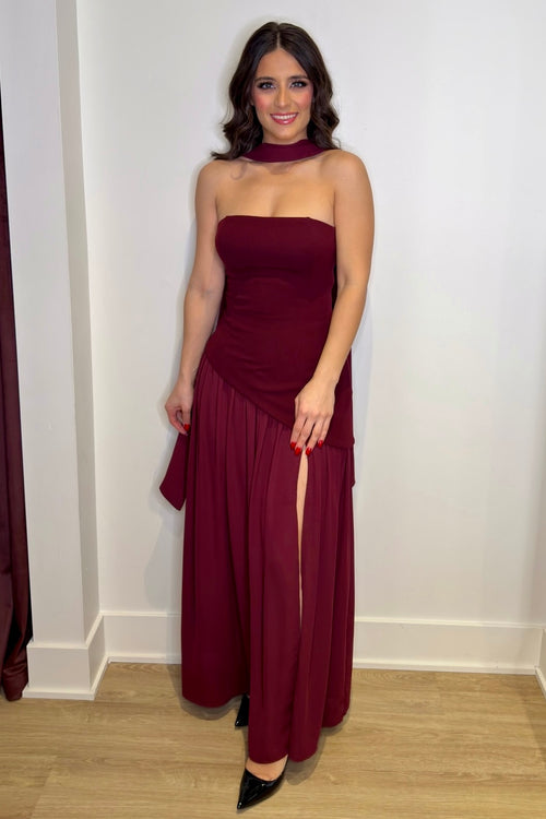 Beautiful Fantasy Dress | Wine