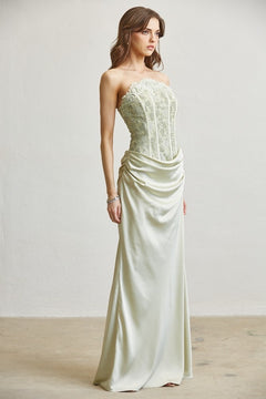 The Evangeline Dress | Sage