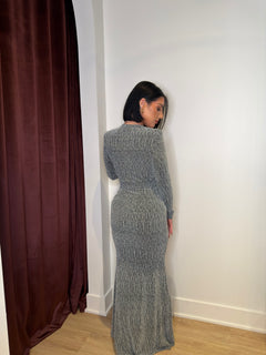 Holiday Ready Dress | Silver