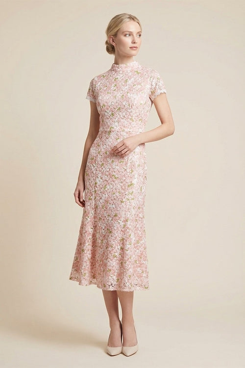 Graceful Moment Dress | Blush/Green