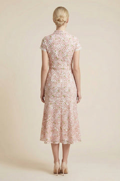 Graceful Moment Dress | Blush/Green
