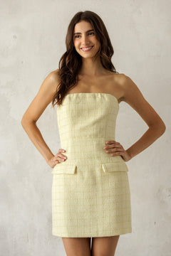 One Kiss Dress | Yellow