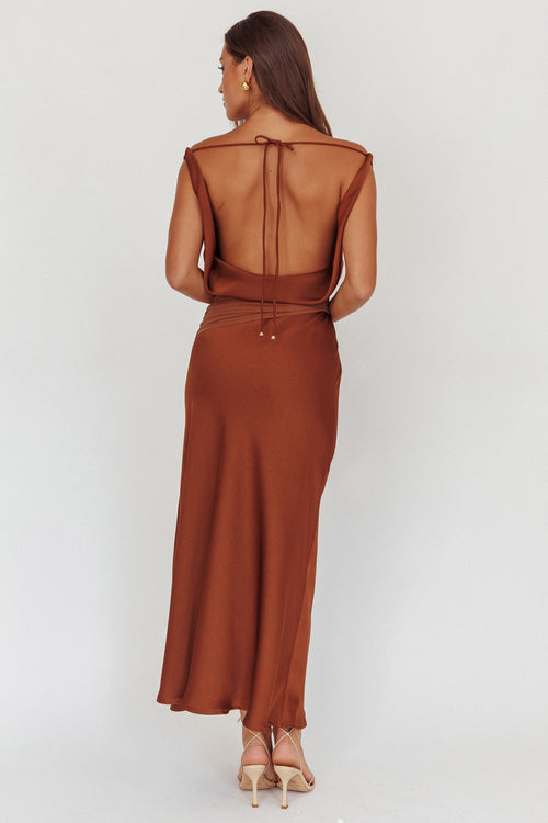 Effortless Beauty Dress | Brown