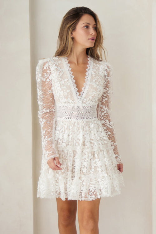 Juliet's Kiss Dress | Ivory/Nude