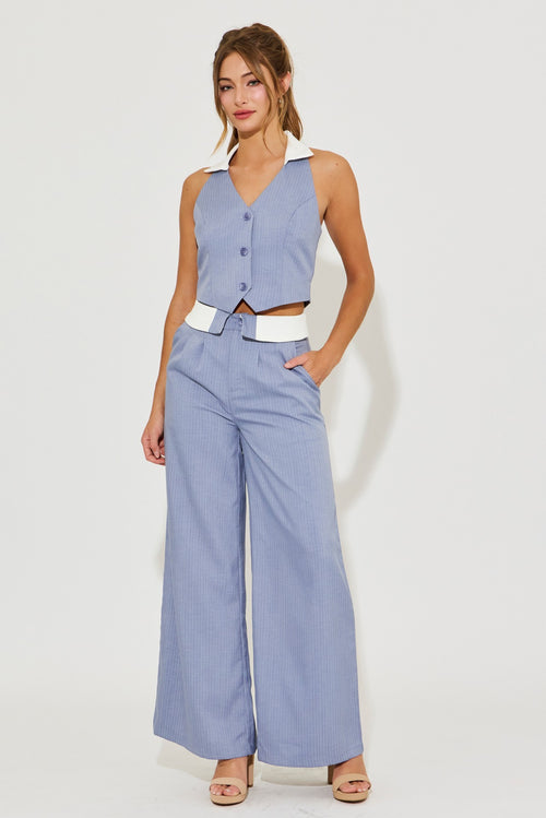 The Signature Stripe Set | Blue