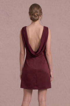 Back Story Dress | Burgundy