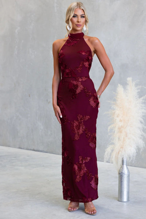 Everlasting Love Dress | Wine