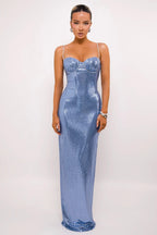The Indira Dress | Blue