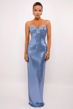 The Indira Dress | Blue