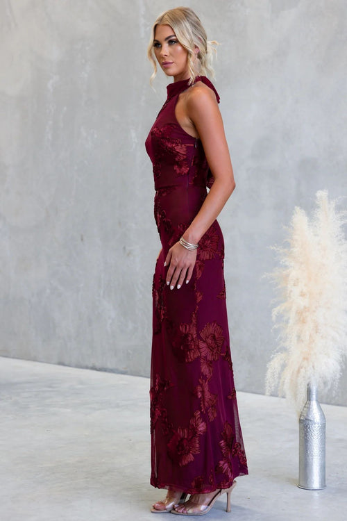 Everlasting Love Dress | Wine