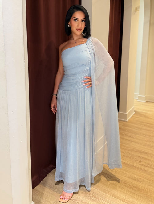 The Athena Glow Dress | Blue
