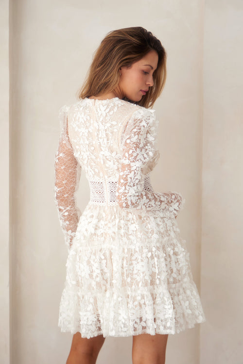 Juliet's Kiss Dress | Ivory/Nude