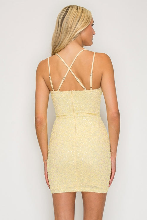 Sugar & Sparkle Dress | Yellow