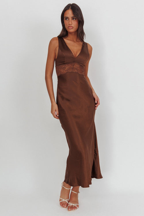 The Socialite Dress | Brown