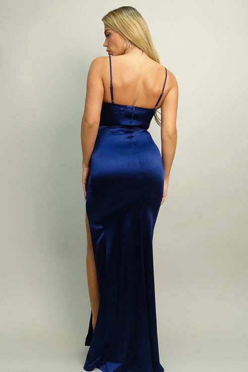 The Elena Dress (Midnight Blue)