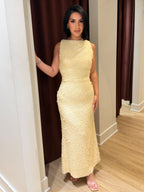 Champagne Hour Dress | Butter Yellow