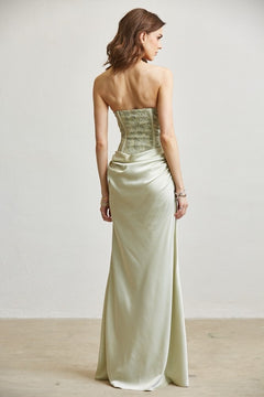 The Evangeline Dress | Sage