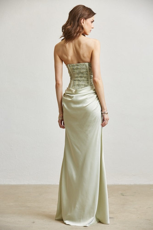 The Evangeline Dress | Sage