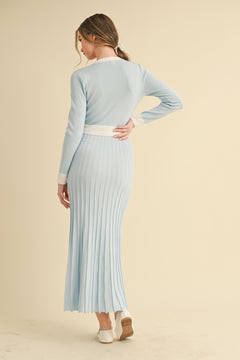 Best Wishes Dress | Blue/White