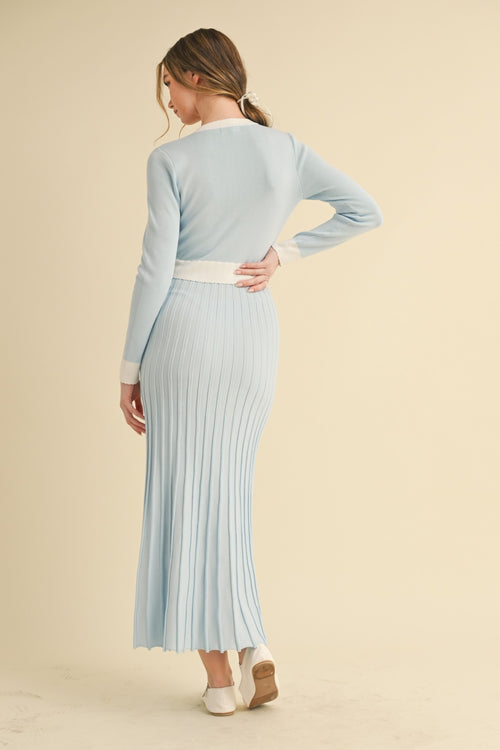 Best Wishes Dress | Blue/White