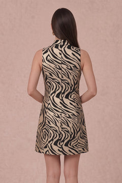 Wild At Heart Dress | Black/Nude