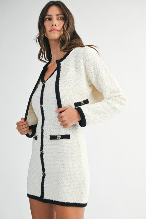 Dreaming of Paris Dress Set | Cream