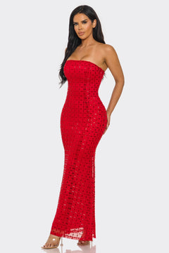 The Linda Dress | Red