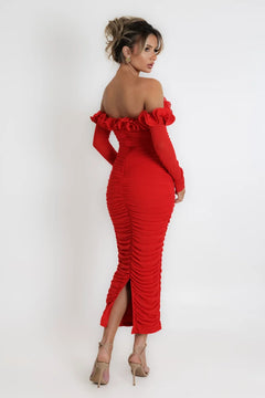 Main Attraction Dress | Red