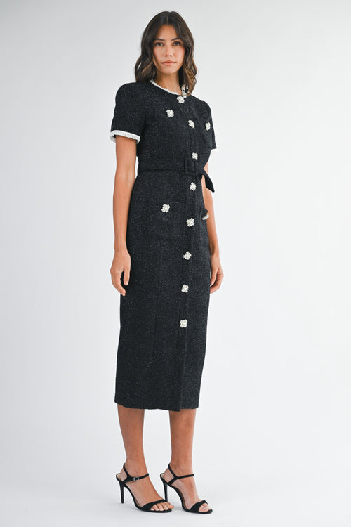 Roman Holiday Dress | Black