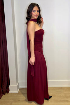 Beautiful Fantasy Dress | Wine