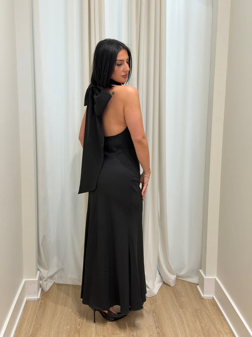 Blissful Bow Dress | Black