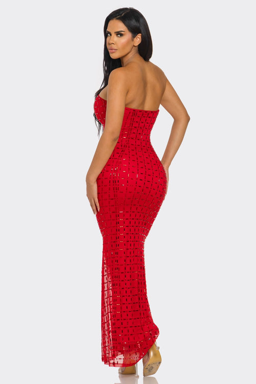 The Linda Dress | Red