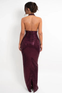The Rosie Dress | Wine (FINAL SALE)