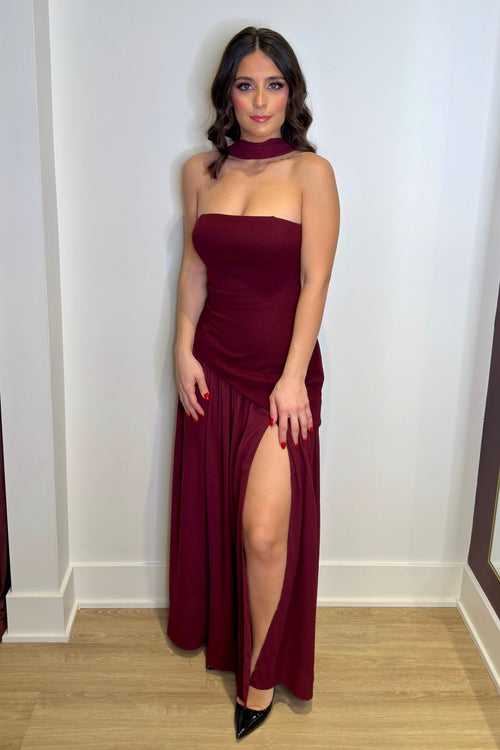 Beautiful Fantasy Dress | Wine