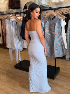 Somewhere On A Yacht Dress | Blue