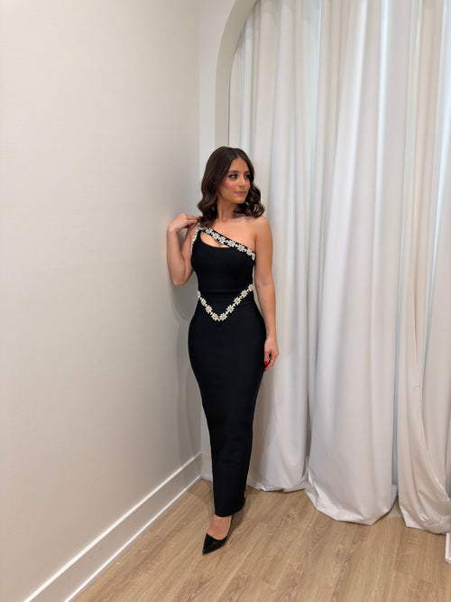 Bandage Goddess Dress | Black